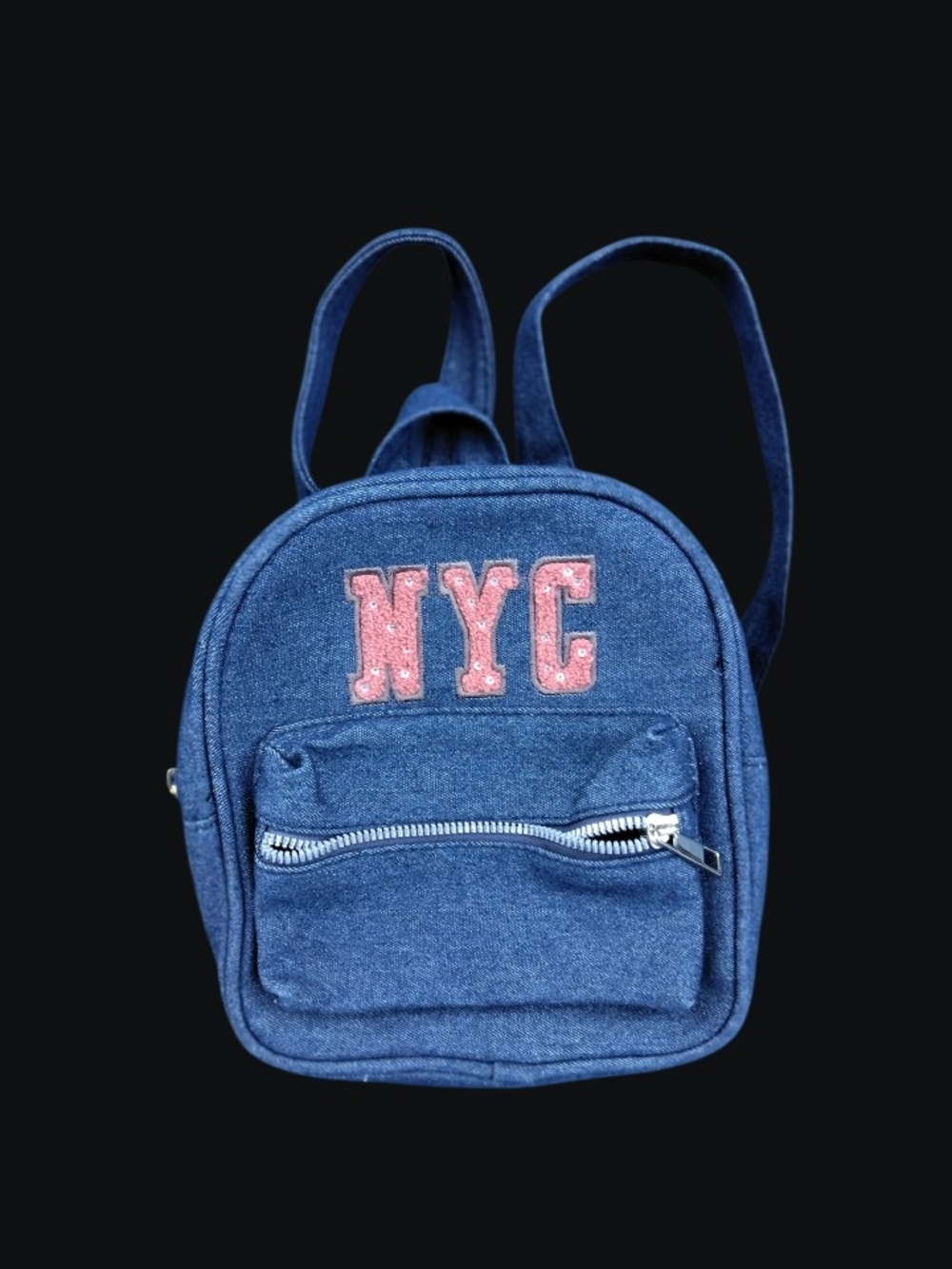 Blue NYC Kids Mini Backpack